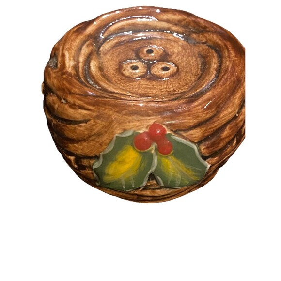 Park Designs "Winter Birds Collection", Bird on Nest Salt & Pepper Shakers - Picture 7 of 9